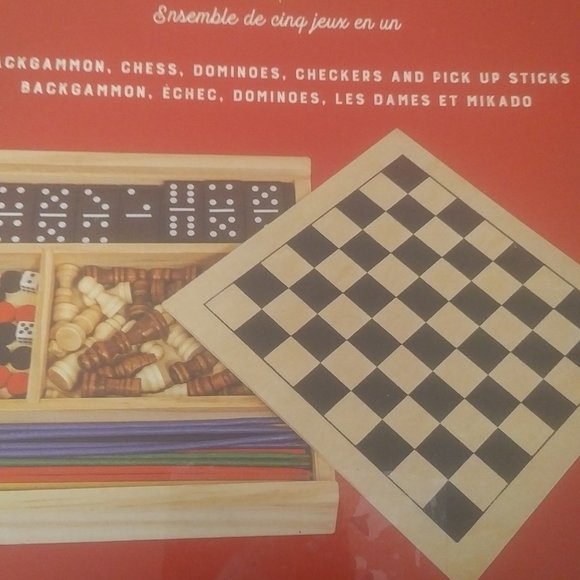 Indigo five in one game gift set - Picture 3 of 5